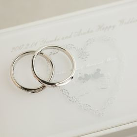 【THE KISS(ザ・キッス)の口コミ】 ディズニーが好きで結婚指輪もキャラクターがついているやつがいいなと思…