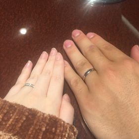 【JEWELRY  KAMATA(ジュエリーかまた)の口コミ】 キラキラとした輝きに目を奪われました。シンプルなデザインを求めて探し…