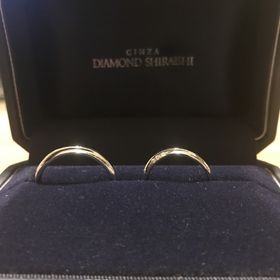 【銀座ダイヤモンドシライシの口コミ】 自分たちの理想としてたものを店員さんに伝えたところその通りのものを持…