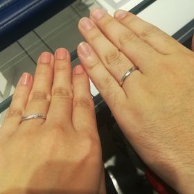 【銀座ダイヤモンドシライシの口コミ】 キラキラし過すぎず、でもさりげなくダイアモンドが入ってるところ！上品…