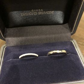 【銀座ダイヤモンドシライシの口コミ】 さまざまなデザインで迷ったんですが、最終的に指にはめた時にしっくりき…