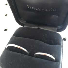 【ティファニー(Tiffany & Co.)の口コミ】 夫婦ともに指輪を付ける習慣がなかったため、付けていて邪魔にならないよ…