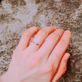 【Nature(ネイチャー)】の口コミ いくつか試着したあとにこれをつけて、旦那さんと一緒に一目惚れしました。...