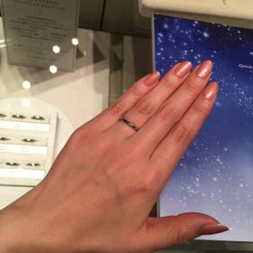 【ギンザタナカブライダル(GINZA TANAKA BRIDAL)の口コミ】 シンプルなストレートタイプを探し始めたときに一番最初に目をつけた指輪…