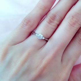 【アイプリモ(I-PRIMO)の口コミ】 シンプルだけど、可愛い指輪を探していたところ、店員さんに勧められたも…