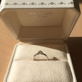 【MIKIMOTO(ミキモト)の口コミ】 やっぱり婚約指輪は、ソリテールがいい！と最後は直感で決めました。ミキ…