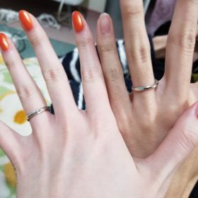 【銀座ダイヤモンドシライシの口コミ】 彼が婚約指輪を探してくれたところに、式前に2人で見に行って一緒に決めま…