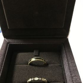 【PAVEO CHOCOLAT(パヴェオショコラ)の口コミ】 ゴールドの指輪が欲しかったのでゴールドだったこと。私の指がごつごつし…