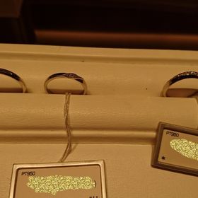 【ギンザタナカブライダル(GINZA TANAKA BRIDAL)の口コミ】 純度が高い99.9%ロイヤルピュアプラチナ。純度が高いために強度も強いとい…