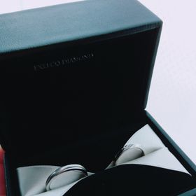【エクセルコダイヤモンド(EXELCO DIAMOND)の口コミ】 デザイン、素材、お値段(二人で20万以内)が一番理想に近かったので決めま…
