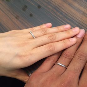 【俄(にわか)の口コミ】 珍しいデザインで即決！気に入った指輪に出会えてよかったです。なかなか…