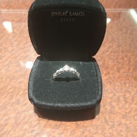 【JEWELRY  KAMATA(ジュエリーかまた)の口コミ】 エンゲージリングをあげていなくて、マリッジリングを合わせて購入しまし…
