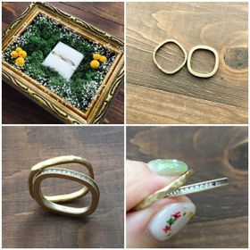 【mina.jewelry(ミナジュエリー)の口コミ】 結婚前から、mina.jewelryが作る指輪のデザインに一目惚れをしていました…