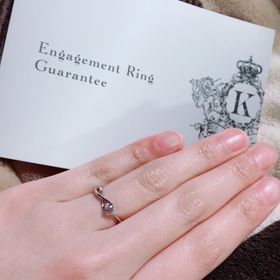 【JEWELRY  KAMATA(ジュエリーかまた)の口コミ】 数ある指輪の中から消去法で決めました。
やはり最後はかなり悩みますが、…