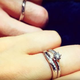 【銀座ダイヤモンドシライシの口コミ】 今回、エンゲージリングとマリッジリングを購入しました。デザインやダイ…