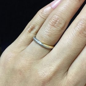 【エクセルコダイヤモンド(EXELCO DIAMOND)の口コミ】 長くつけるものでしたので、飽きがこないものをと思っていましたが、普通…