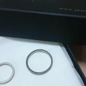 【mina.jewelry(ミナジュエリー)の口コミ】 自分たちで希望やデザインを伝えて、打ち合わせを重ねた後に、仮リングを…