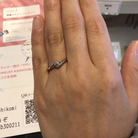 【JEWELRY  KAMATA(ジュエリーかまた)の口コミ】 初めての婚約指輪選びでしたが店員さんのわかりやすい説明が決め手でした…