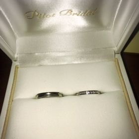 【PILOT BRIDAL(パイロットブライダル)の口コミ】 
旦那が気に入ったものを付けたかったので、自分の好きなデザインの物を選…