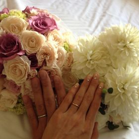 【ラザール ダイヤモンド(LAZARE DIAMOND)の口コミ】 婚約指輪を主人にプレゼントしてもらったので、結婚指輪もここにしようと…