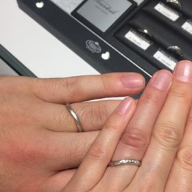 【エクセルコダイヤモンド(EXELCO DIAMOND)の口コミ】 数店舗まわり、自分の中で欲しいデザインは、決まっておりいろいろなブラ…