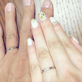 【Ponte Vecchio(ポンテヴェキオ)の口コミ】 好みのデザインで購入前から第一候補でしたが、試着したときに指にしっく…