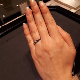 【ヴァン クリーフ＆アーペル(Van Cleef & Arpels)の口コミ】 さすがヴァンクリーフです。とても美しい指輪でした。プリンセスカットの…