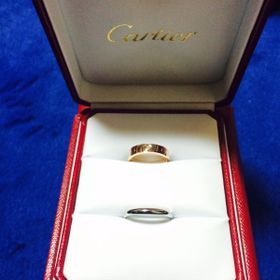 【カルティエ(Cartier)の口コミ】 昔から、結婚指輪は絶対CartierのLOVEシリーズ！と決めていました。
きっ…