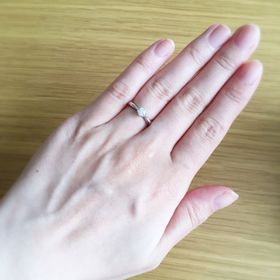 【ウィスプ(WISP)の口コミ】 雑誌で初めて見たときに、WISPの指輪のデザインの可愛さに一目惚れして、…
