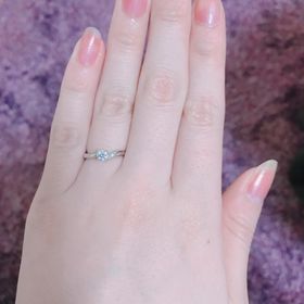 【LUCIE(ルシエ)の口コミ】 『優美に舞う』というコンセプトで、自分の名前が指輪のイメージに入って…