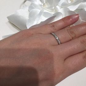 【Ponte Vecchio(ポンテヴェキオ)の口コミ】 大学生の時にポンテヴェッキオのブランドを知り結婚指輪はここでと決めて…