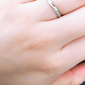 【アイプリモ(I-PRIMO)の口コミ】 結婚指輪はお互い仕事でもいつでもつけることができるシンプルなものを探…