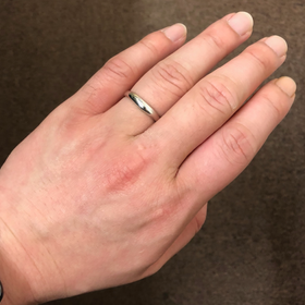 【Mariage ent(マリアージュエント)の口コミ】 デザインもよかったですが、接客の良さが一番の決め手です。
来店時にはか…