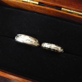 【Wailea(ワイレア)の口コミ】 沢山のモチーフ（柄）とメッセージから色々な組み合わせで指輪を作ること…