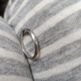 【garden(ガーデン)の口コミ】 シンプルで普段使いできるだけでなく、よくみるとダイヤが入っていたりミ…