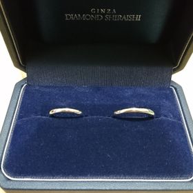 【銀座ダイヤモンドシライシの口コミ】 シンプルなデザインとお求めやすい価格というのをお伝えしたところ、こち…