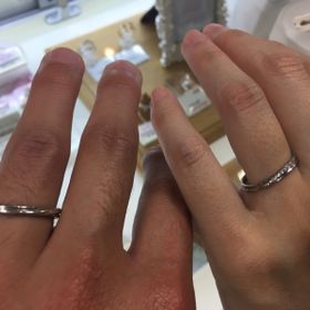 【LEHAIM(レハイム)の口コミ】 少しウェーブがかかっていて、メレダイヤが入っている指輪が欲しくて、い…