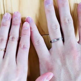 【銀座ダイヤモンドシライシの口コミ】 私の指輪はシンプルであればなんでも…という感じであったので、彼…