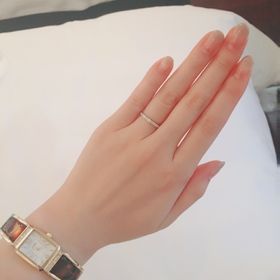 【ティファニー(Tiffany & Co.)の口コミ】 婚約指輪をティファニーにしたので、重ね付けしたくて同じくティファニー…