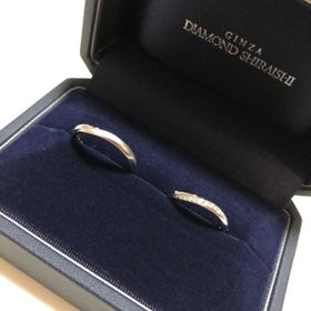 【銀座ダイヤモンドシライシの口コミ】 
形とデザインが一番気に入りました！

いろいろと迷い、2回目訪れた時に…