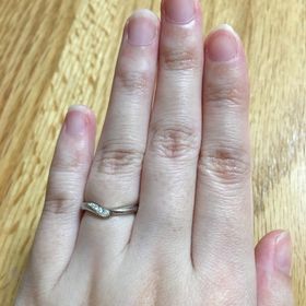 【俄(にわか)の口コミ】 ２人ともデザインが気に入ったのと、私が先にいただいていた婚約指輪と合…