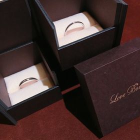 【Love Bond(ラブボンド)の口コミ】 kammの指輪に一目惚れ！！本当に可愛いデザイン！男性のシンプルなデザイ…