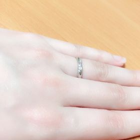 【LEGAN(レガン)の口コミ】 デザインがどれもかわいくてすごく迷いましたが、ピンクダイヤがとても魅…