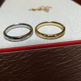 【ケイウノ ブライダル(K.UNO BRIDAL)の口コミ】 指が太いのではじめは幅のある指輪を探していました。しかし周りを見渡し…