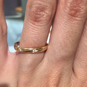 【STAR JEWELRY(スタージュエリー)の口コミ】 スタージュエリーオリジナルのデザインです。はじめてみました。女性側の…