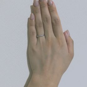 【MILK&Strawberry(ミルクアンドストロベリー)の口コミ】 たくさん試着してきて、どこも可愛く指が綺麗に見えるデザインで決めるの…