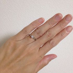 【ティファニー(Tiffany & Co.)の口コミ】 夫はサプライズが苦手なので、婚約が決まったときに、私の好きな指輪をプ…