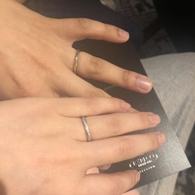 【エクセルコダイヤモンド(EXELCO DIAMOND)の口コミ】 細いタイプの指輪が良くて探していたが、細すぎると結婚指輪感が失われた…