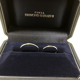 【銀座ダイヤモンドシライシの口コミ】 元々、シンプルなので探していたので。
決め手はアフターサービスとブラン…