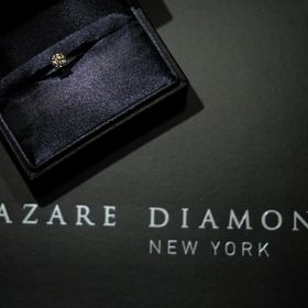 【ラザール ダイヤモンド(LAZARE DIAMOND)の口コミ】 シャープなソルテールと、ダイヤモンドを最大限に引き立ててくれる4つ爪に…